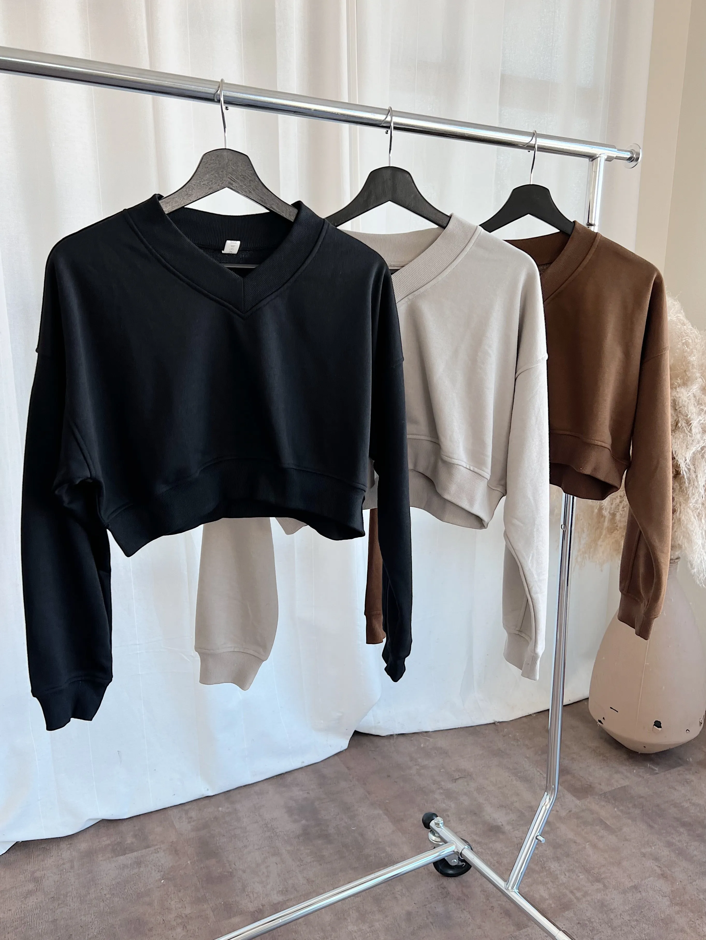 Autumn Active Pullover (Stone)