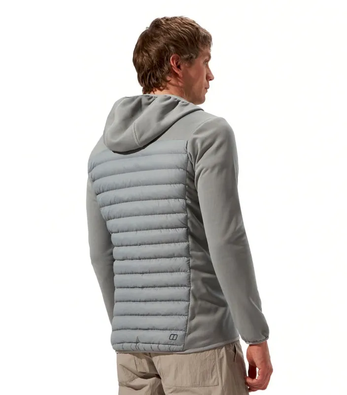 Berghaus Men's Vaskye Hooded Hybrid Jacket-Grey