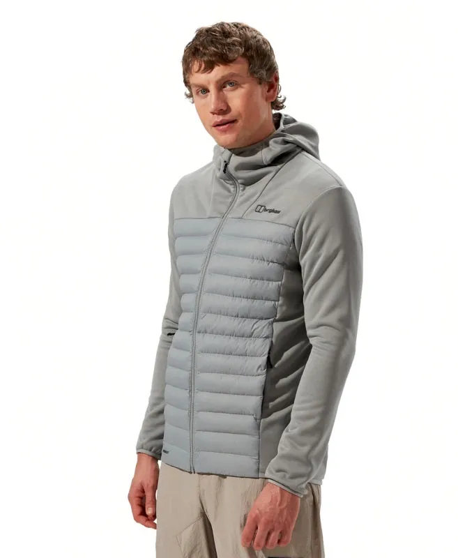 Berghaus Men's Vaskye Hooded Hybrid Jacket-Grey