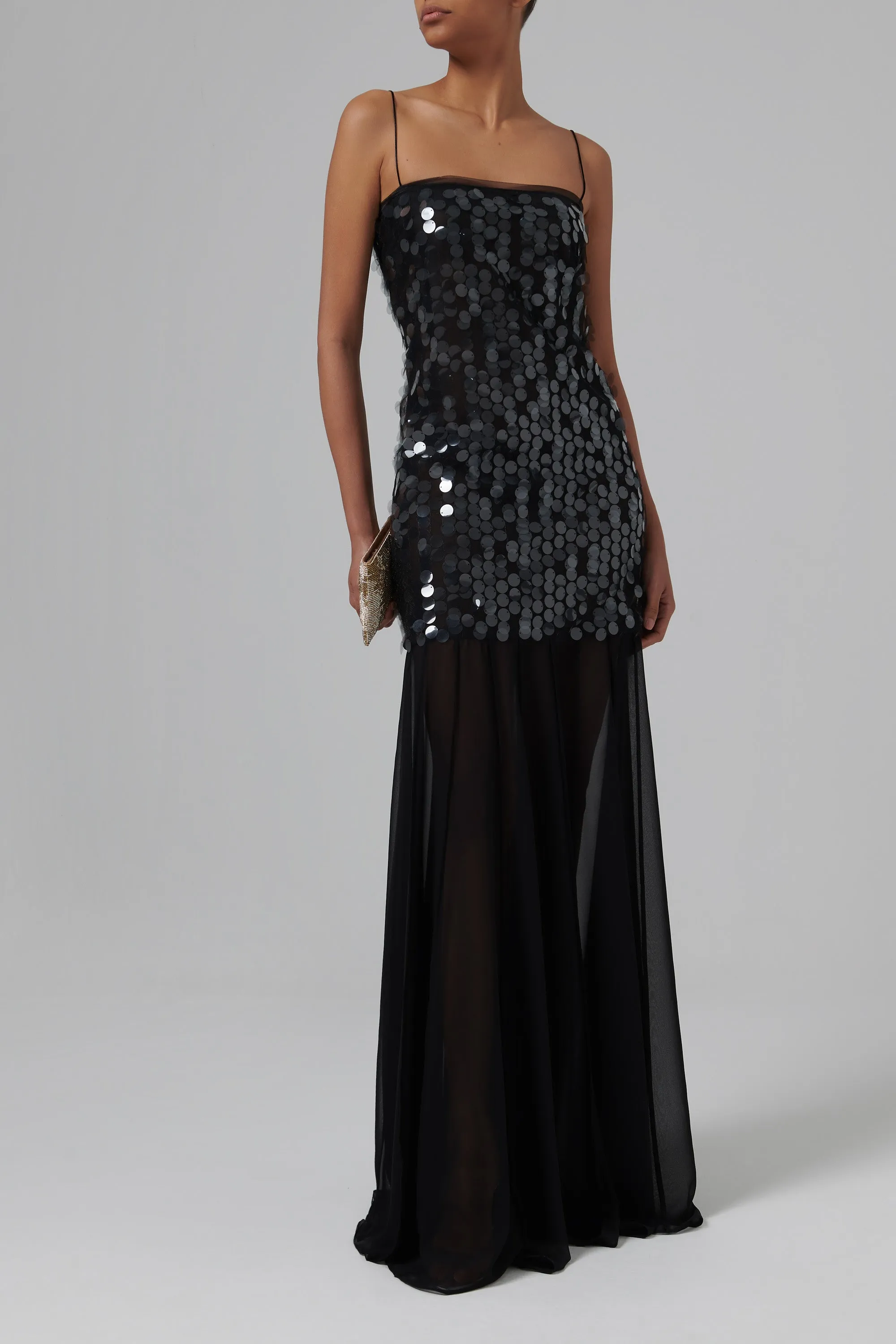 Black Salia Gown