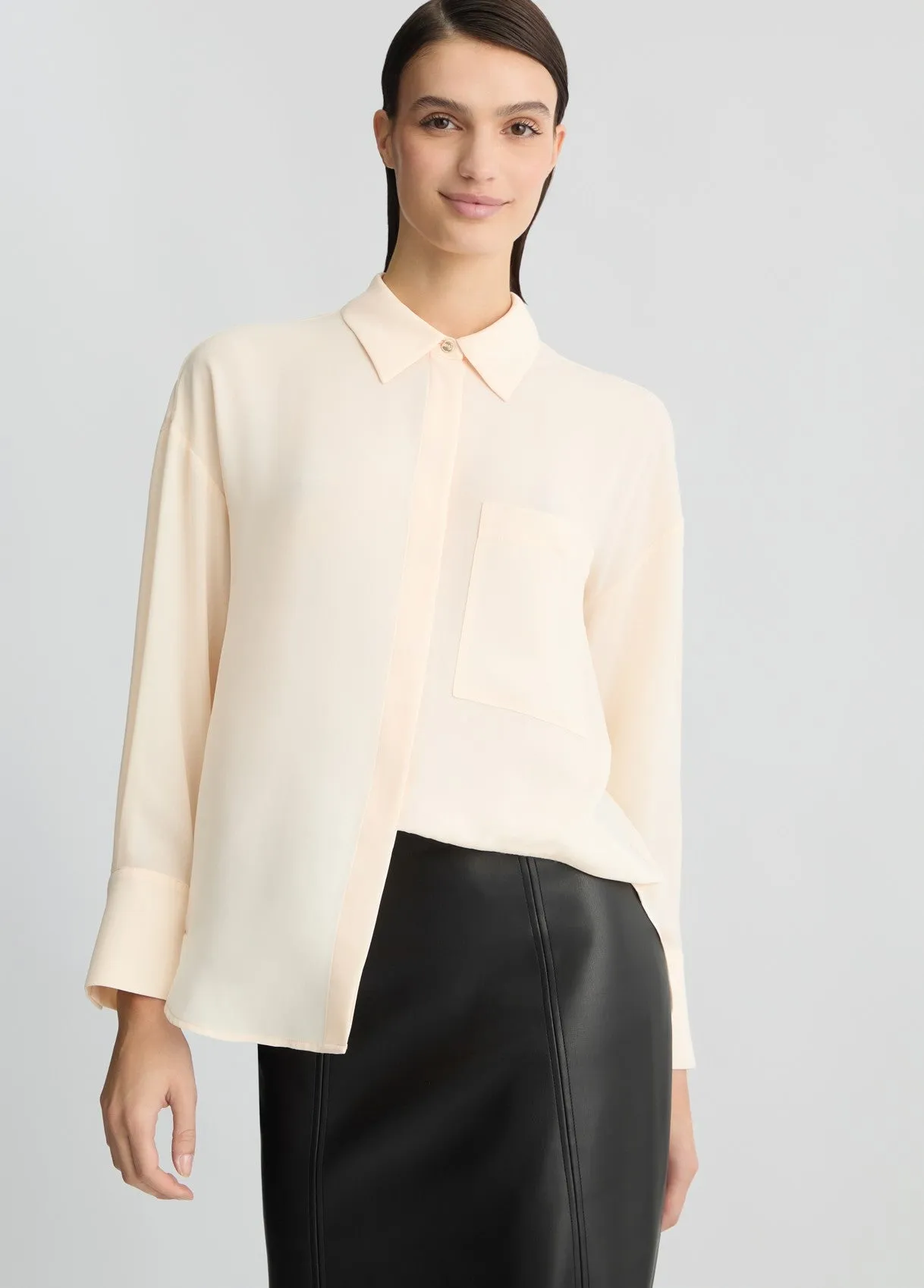 BLOUSE OVERSIZED BEIGE
