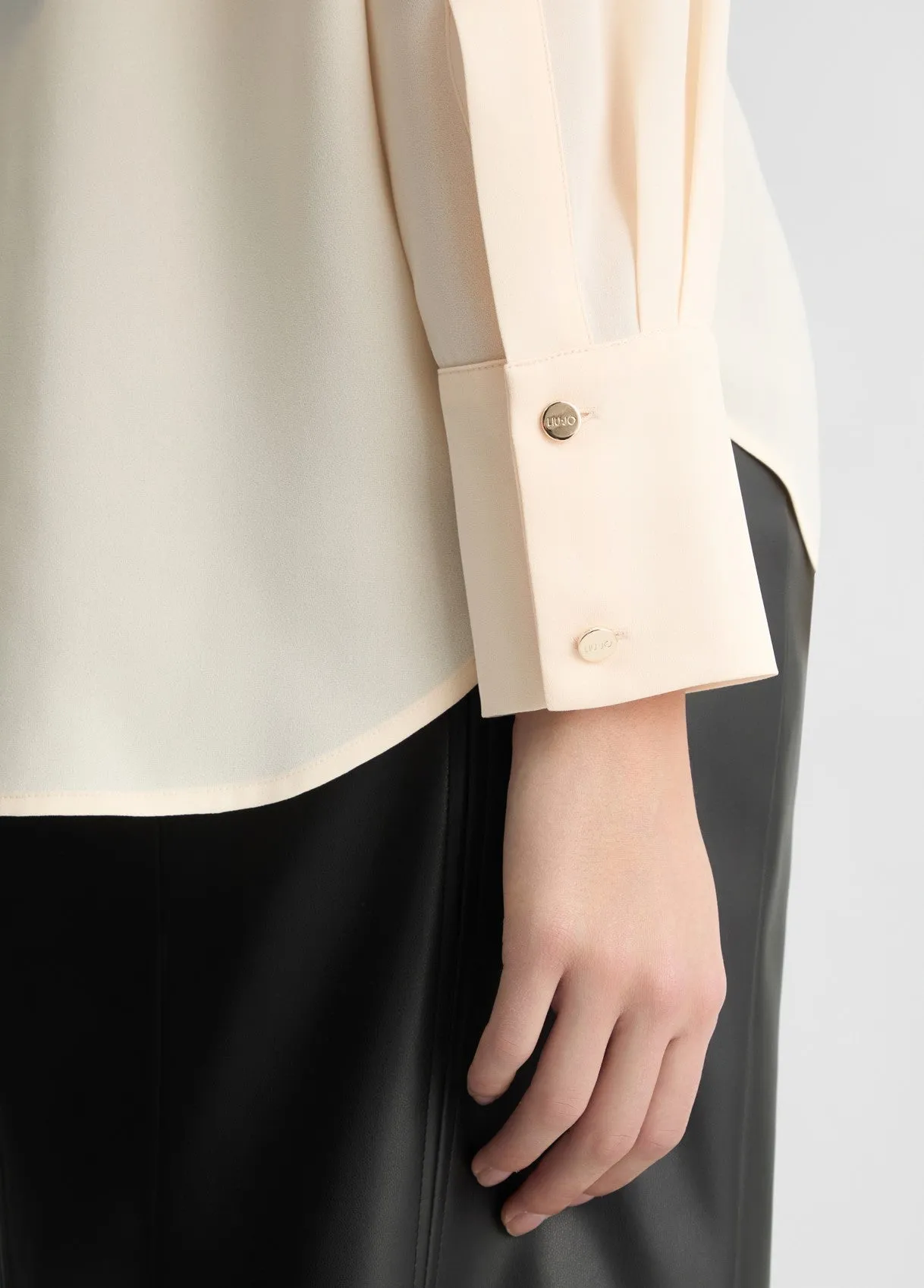 BLOUSE OVERSIZED BEIGE