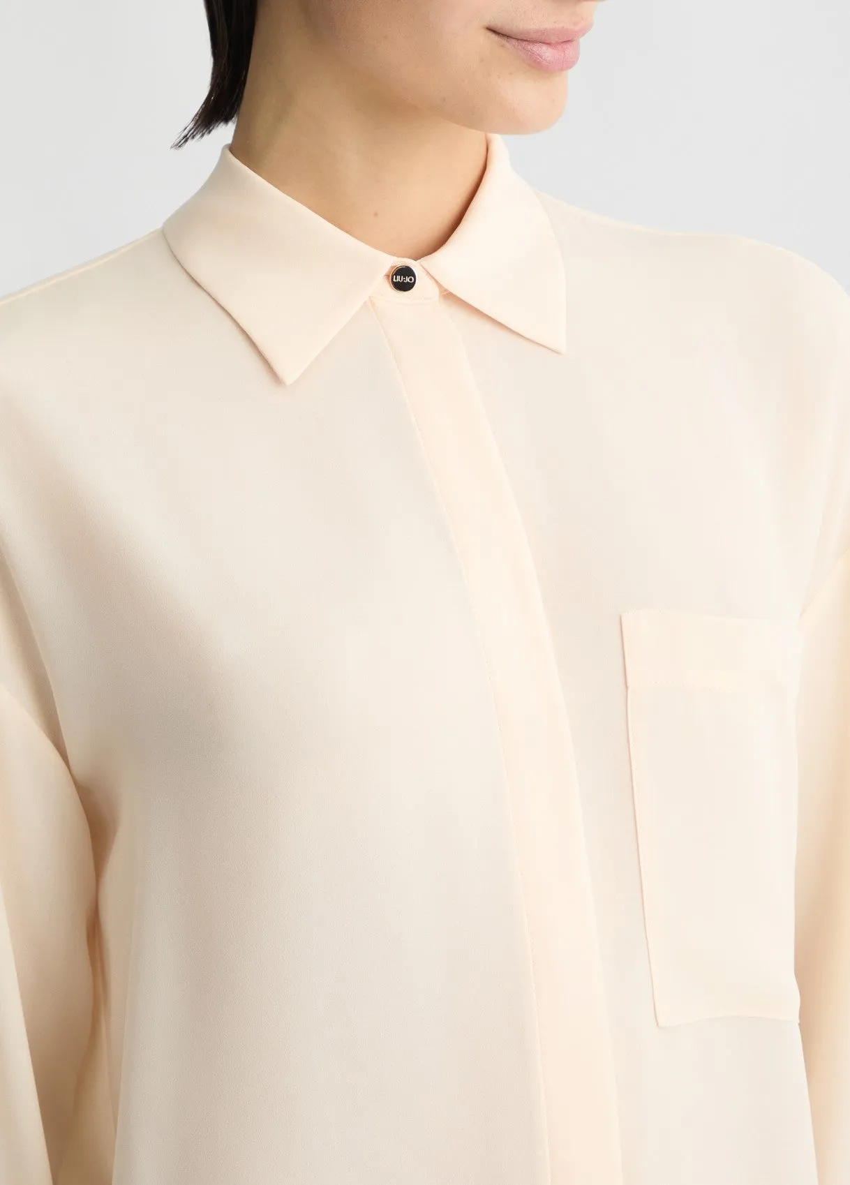 BLOUSE OVERSIZED BEIGE