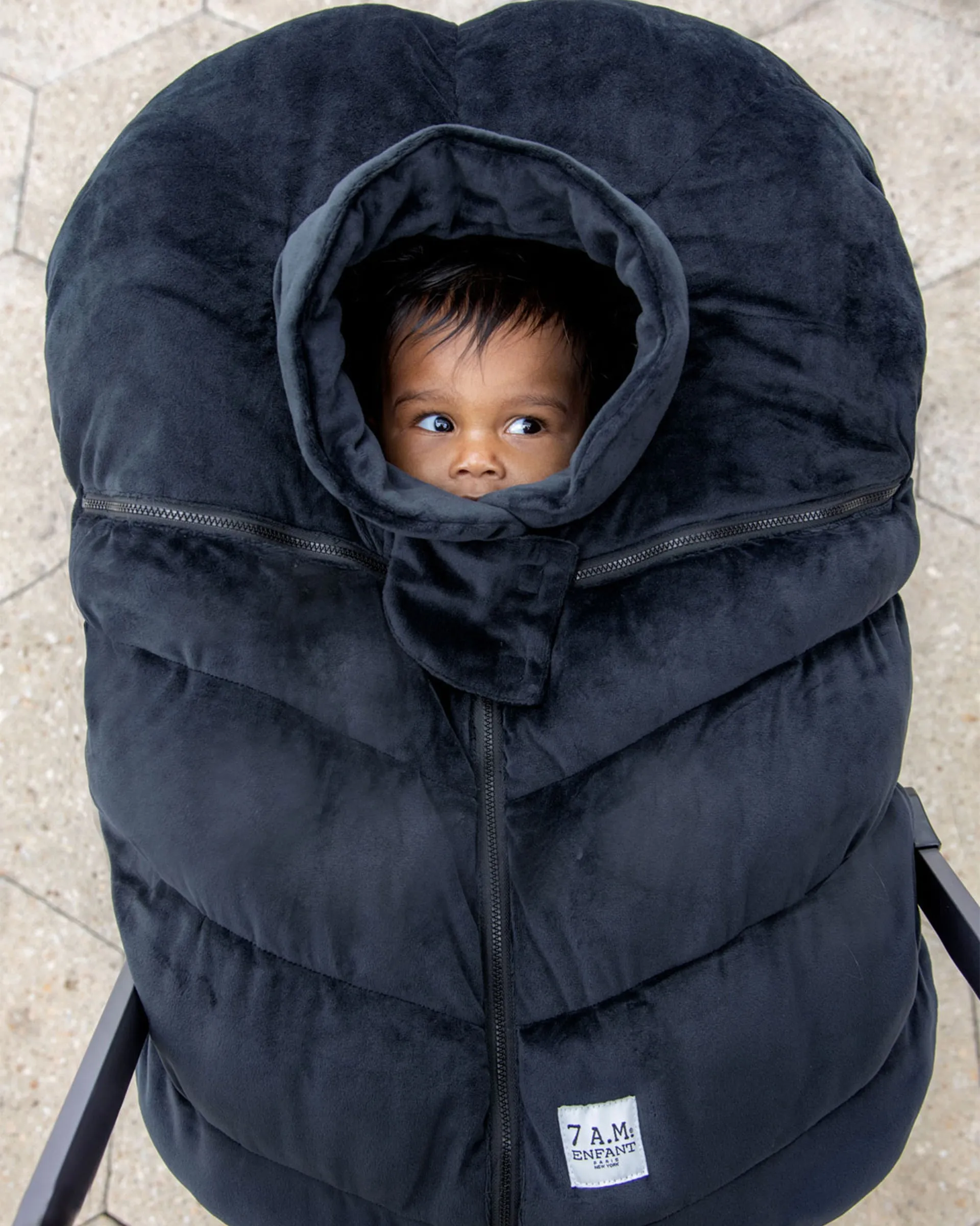 Car Seat Cocoon Velour - Cotton