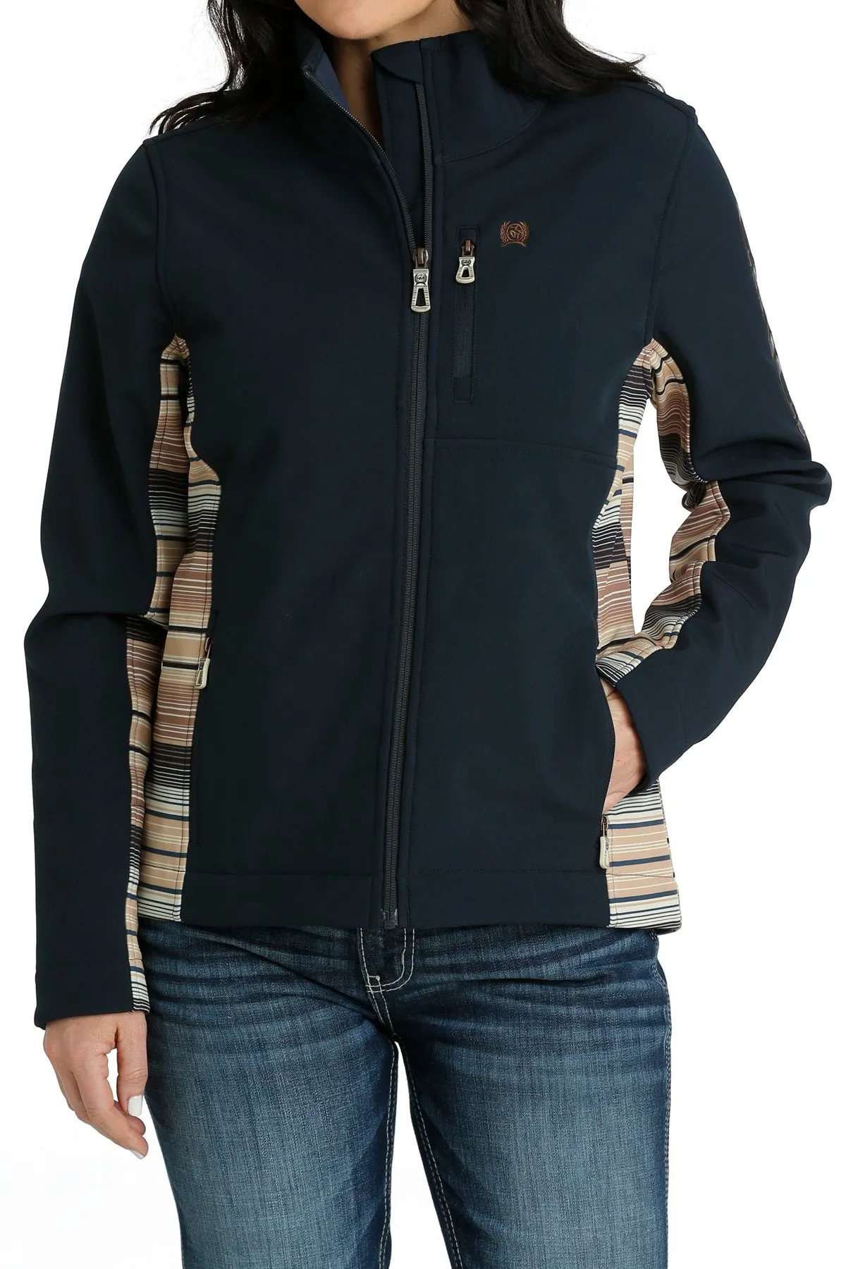Cinch Women's Concealed Carry Bonded Jacket - Navy