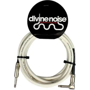 DIVINE NOISE Straight Cable - 10ft ST-RA - WHITE