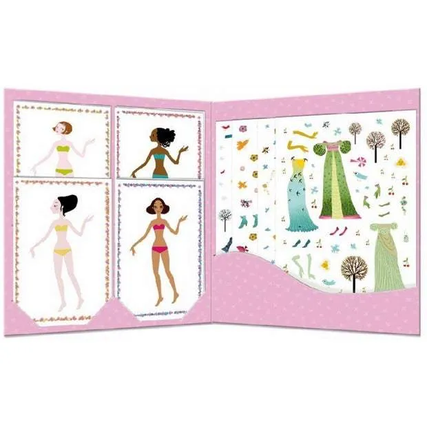 Djeco Paper Dolls - Dresses Seasons