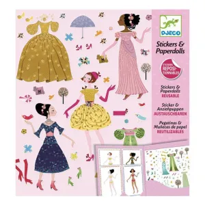Djeco Paper Dolls - Dresses Seasons