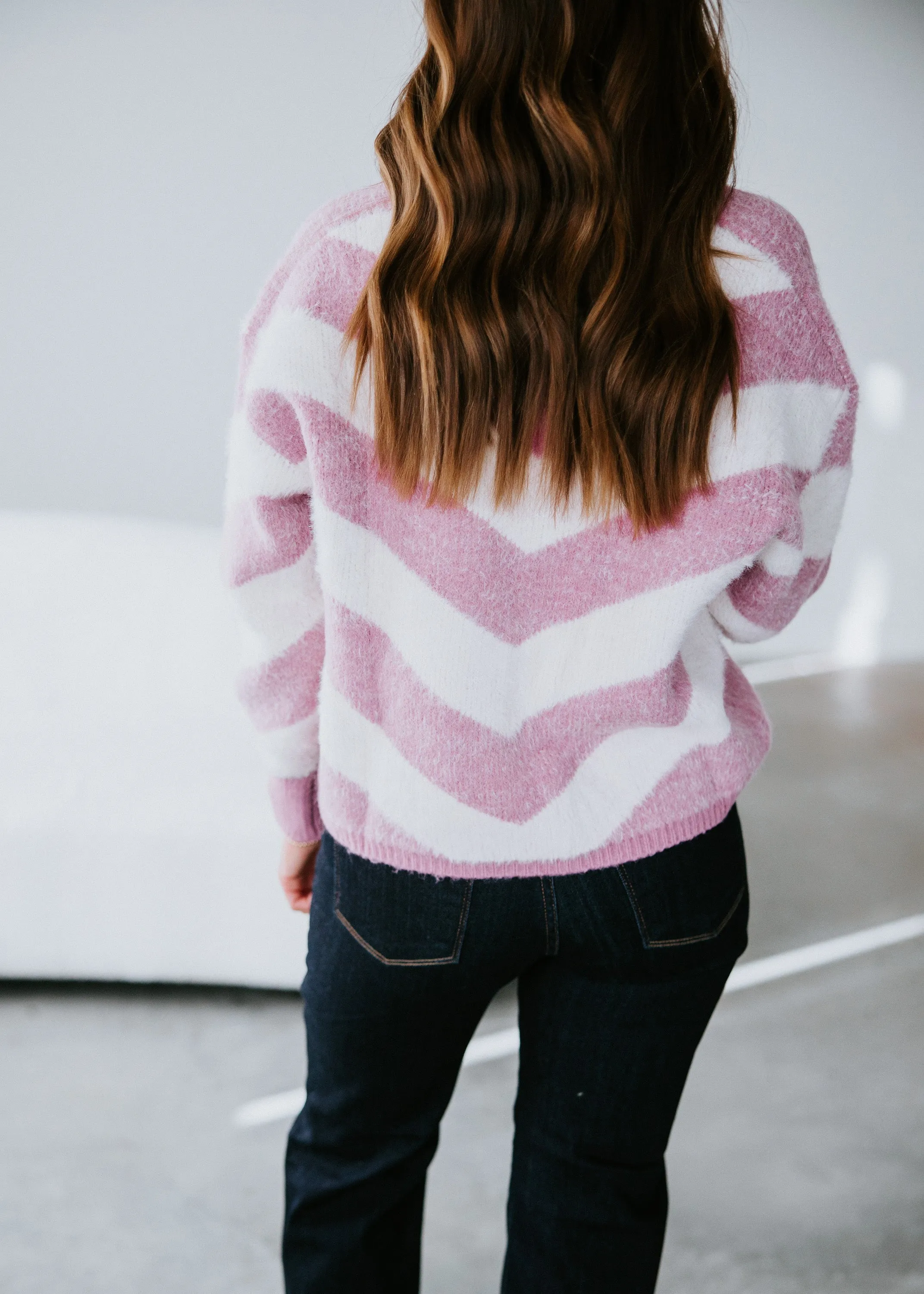 Elise Chevron Sweater