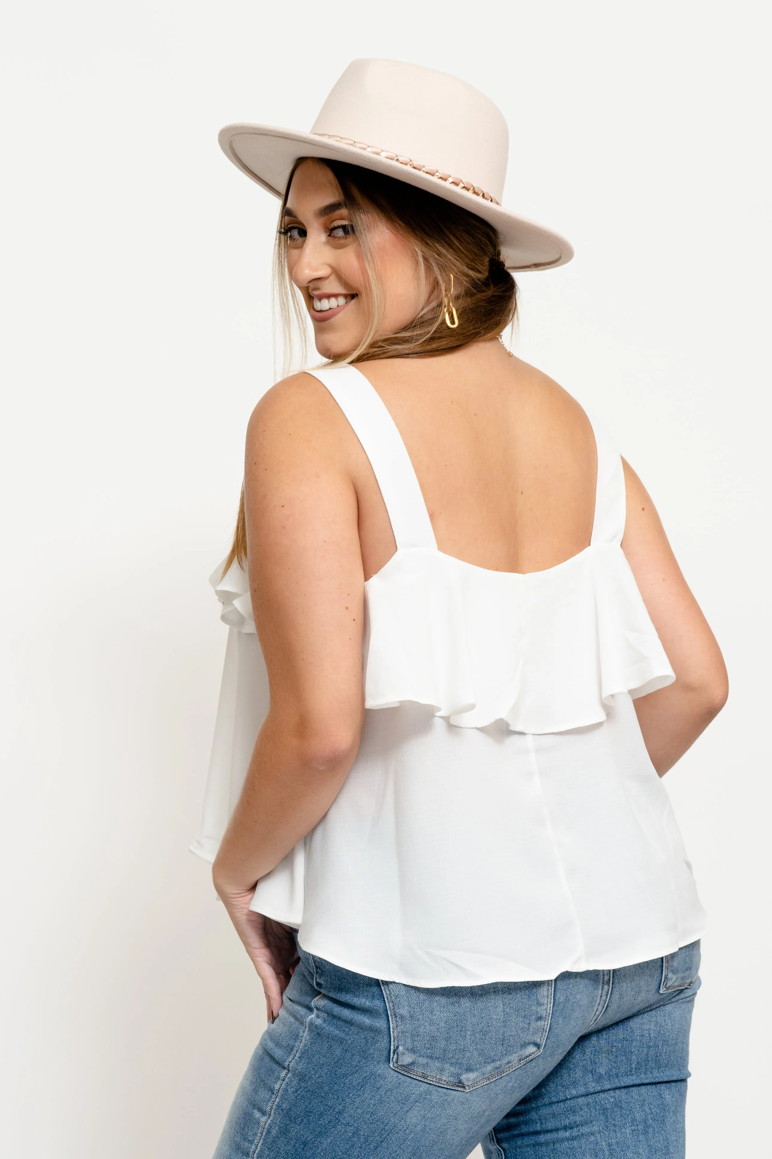 Everleigh Top - White