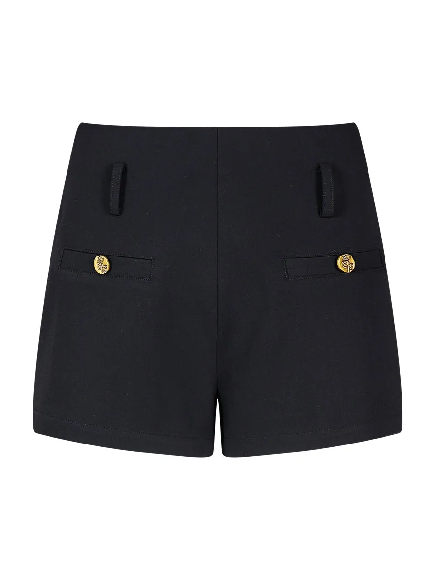 Frill Classy Retro Chic Blouse＆Short-Pants