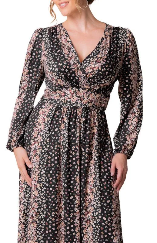 Kelsey Long Sleeve Maxi Dress - Plus