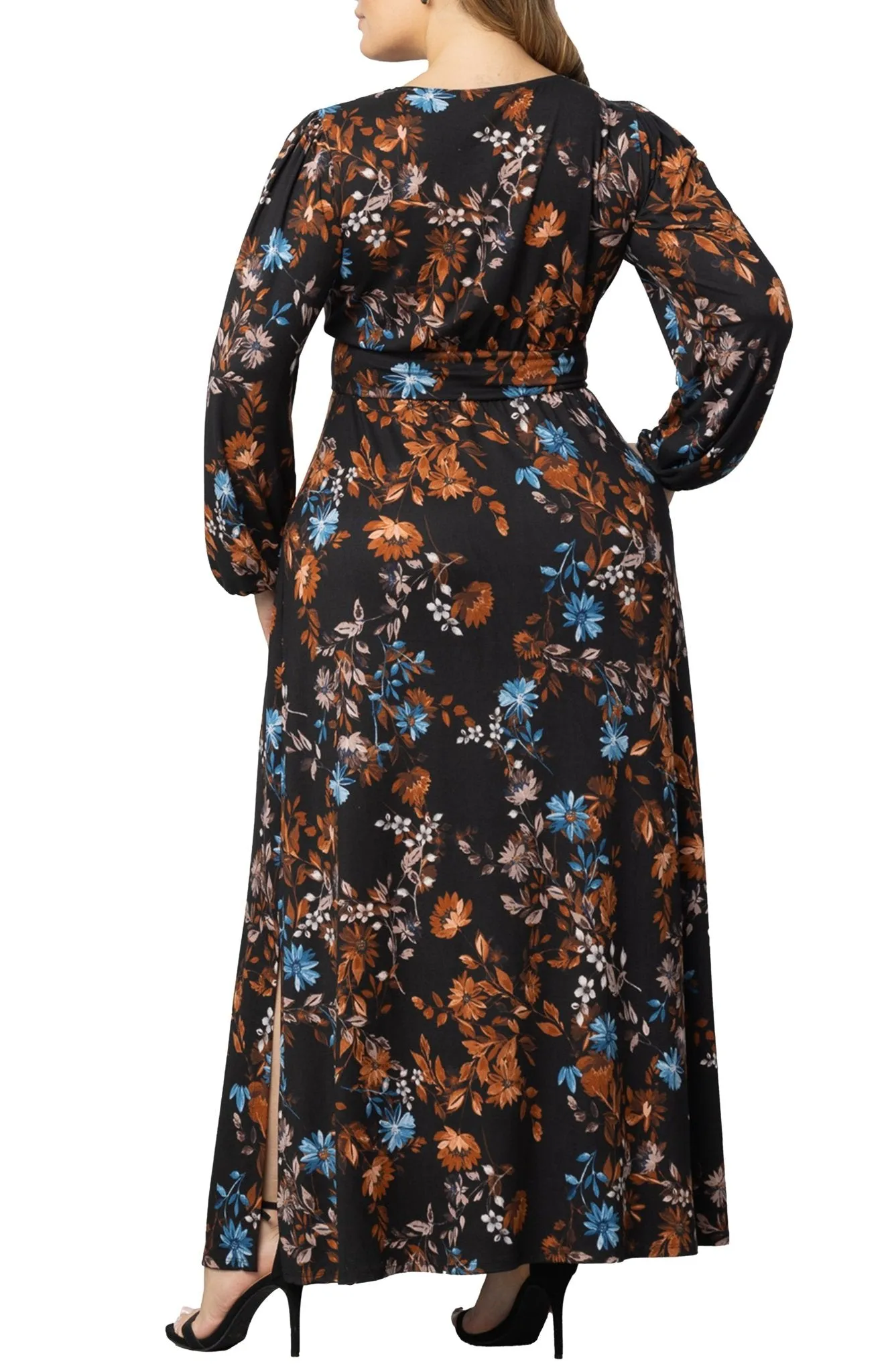 Kelsey Long Sleeve Maxi Dress - Plus