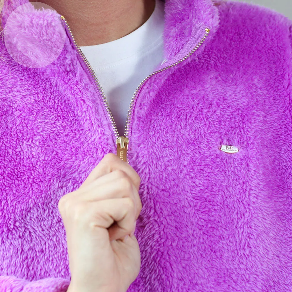 Lara Borg Zip in Purple