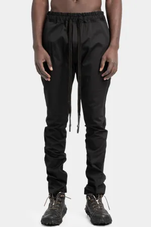 Lightweight 6 pockets pants, Black