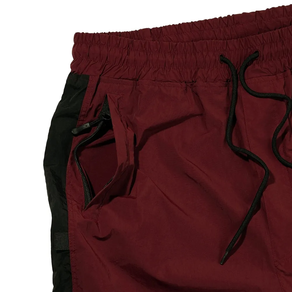 LIGHTWEIGHT LOGO JOGGER PANTS BURGUNDY
