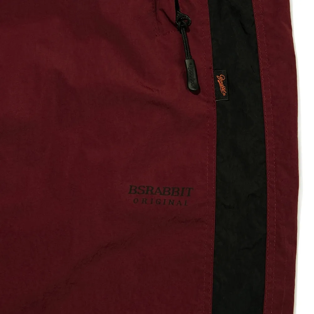LIGHTWEIGHT LOGO JOGGER PANTS BURGUNDY
