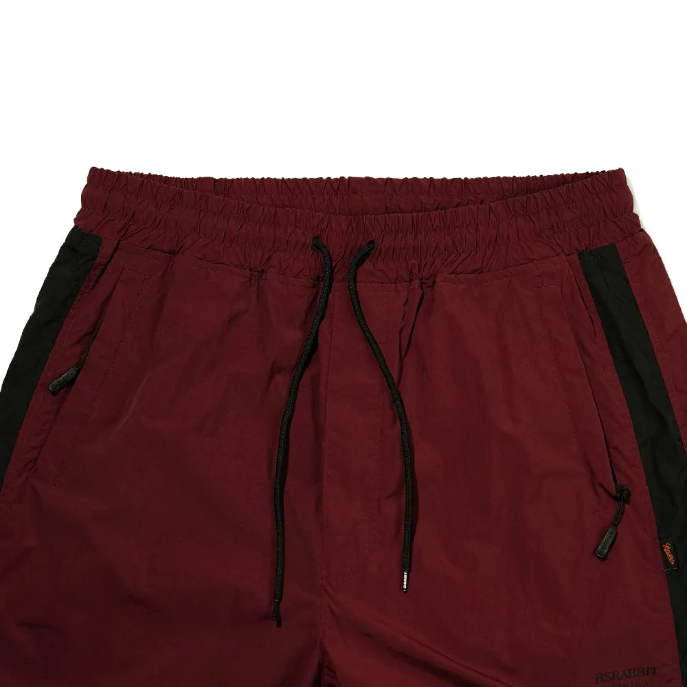 LIGHTWEIGHT LOGO JOGGER PANTS BURGUNDY