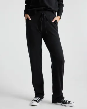 Lightweight Mongolian Cashmere Straight Leg Pant