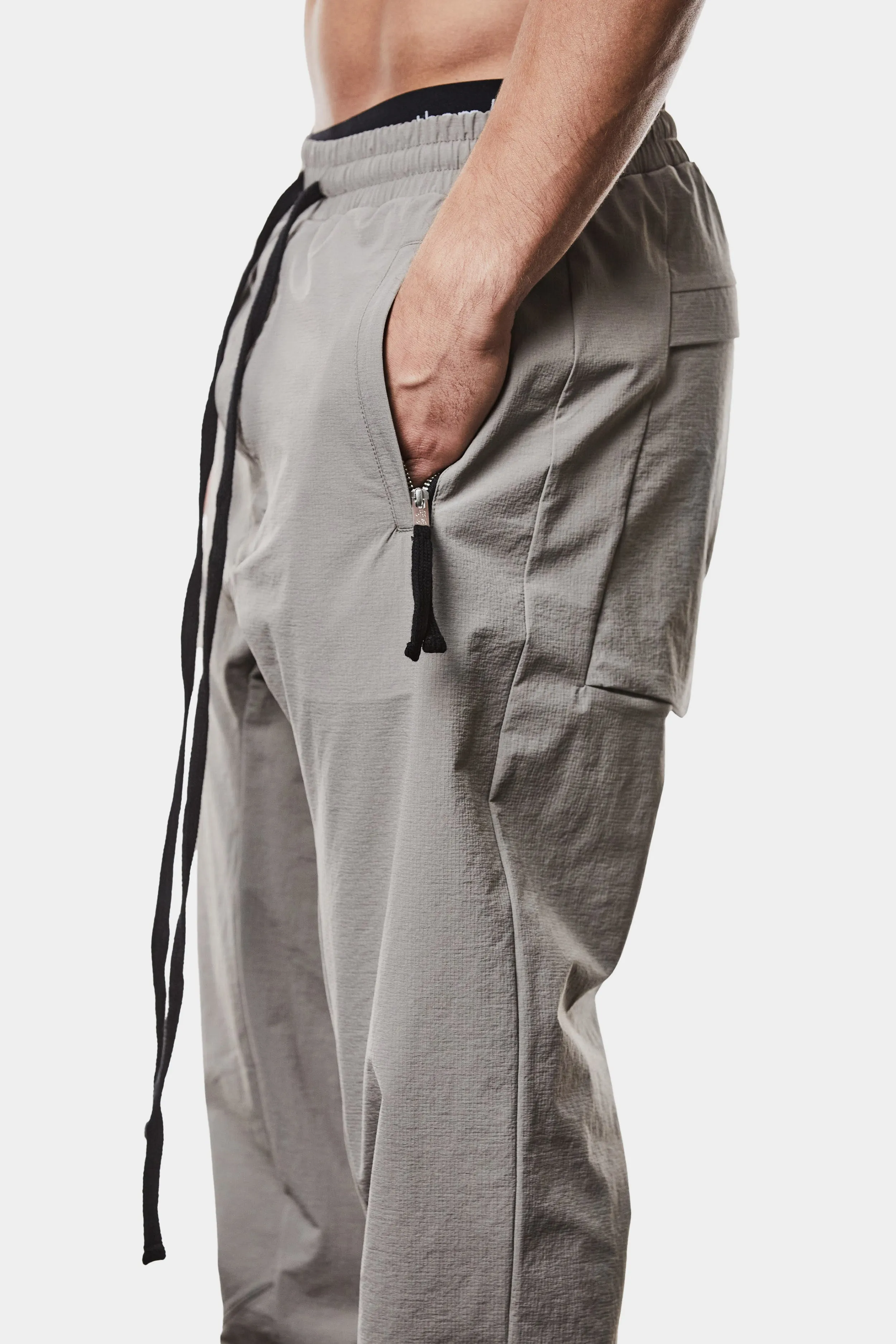 Lightweight tech pants, Grey