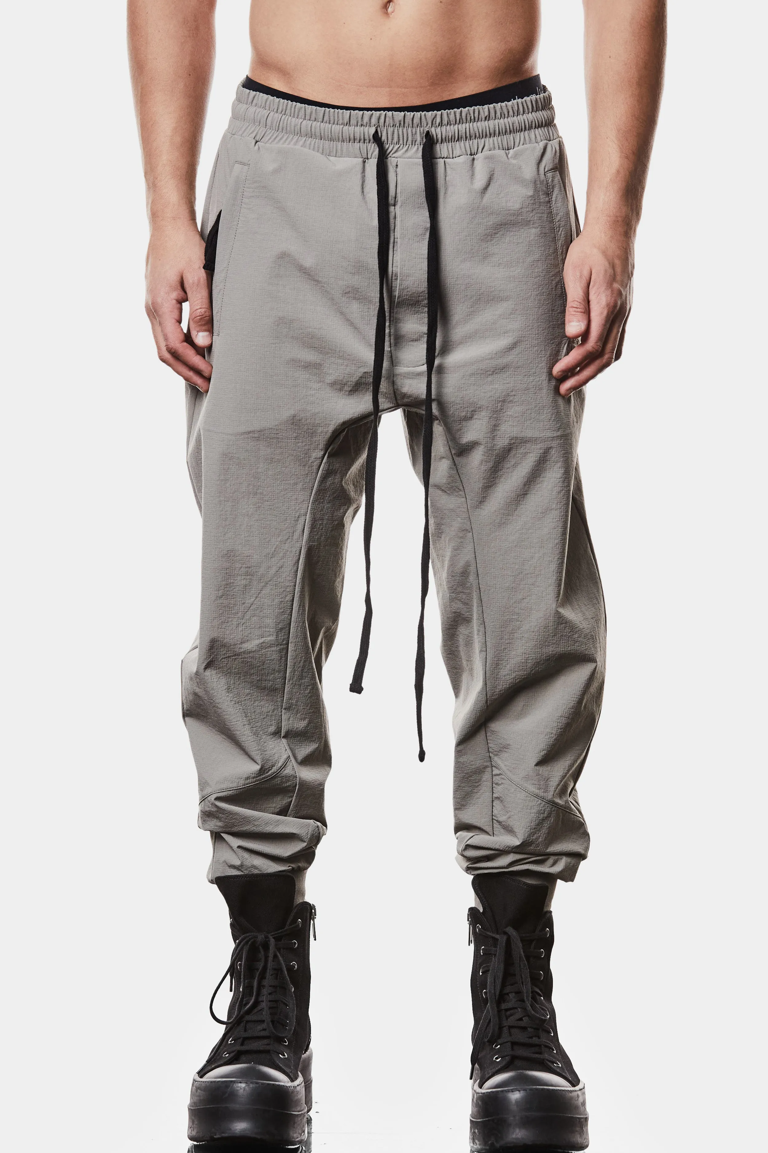 Lightweight tech pants, Grey