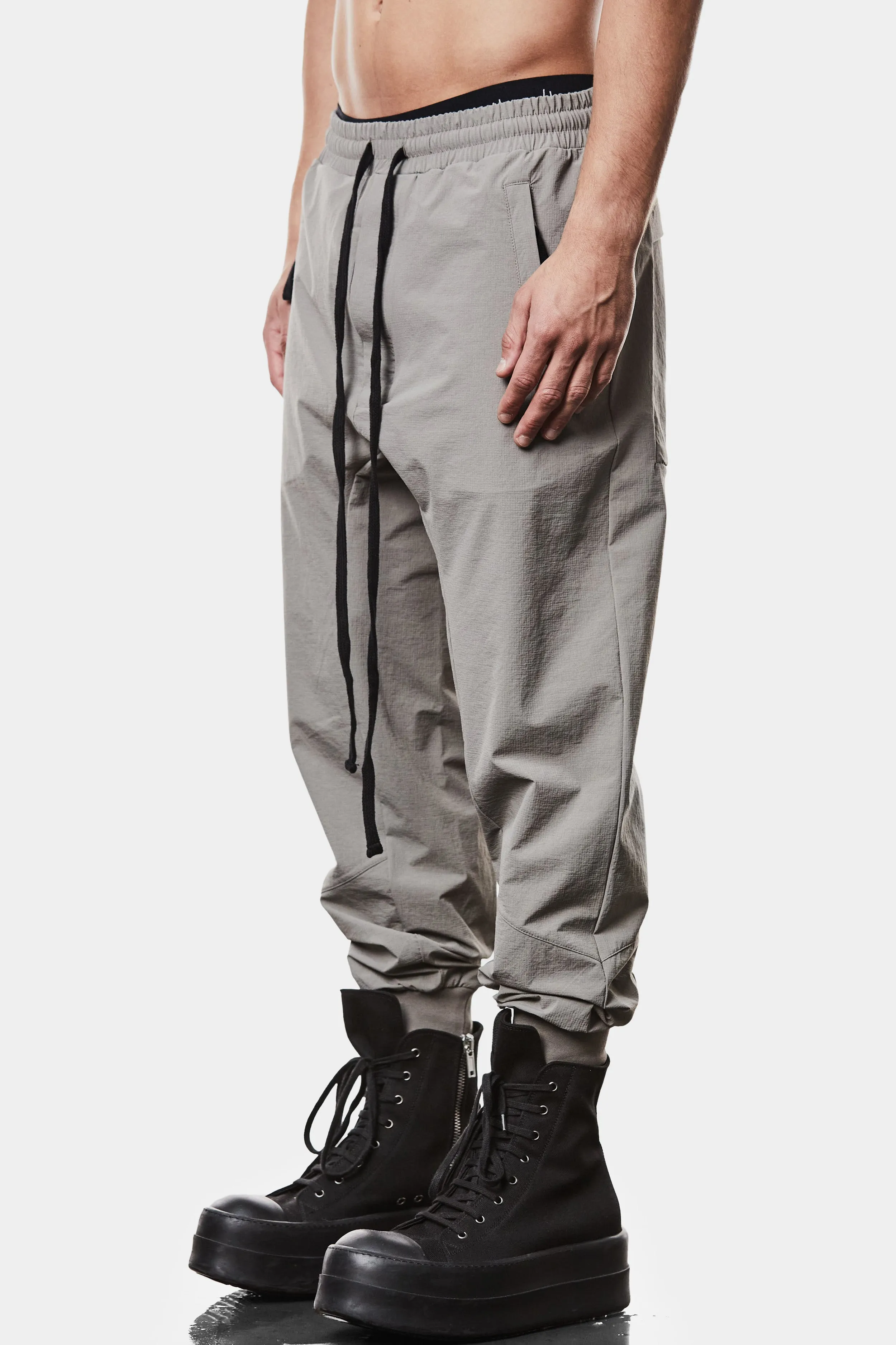 Lightweight tech pants, Grey