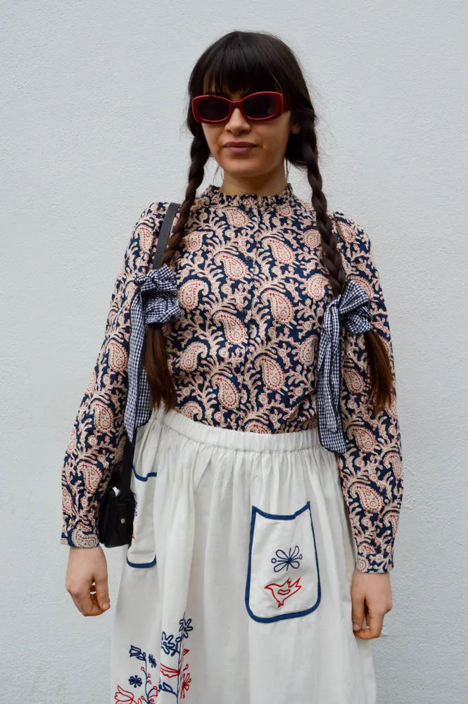Lolly's Laundry River Graphic Blouse
