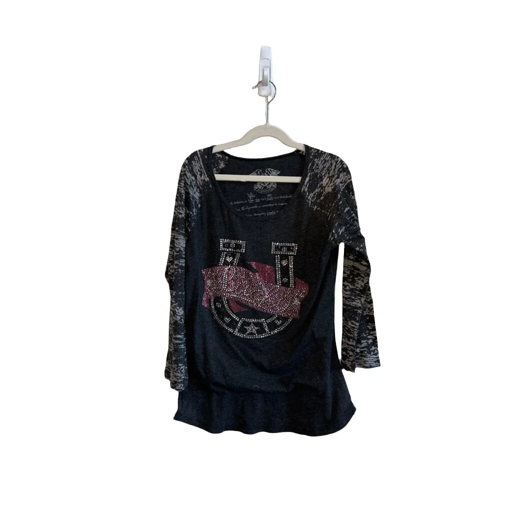 LS Bedazzled Lucky Shirt