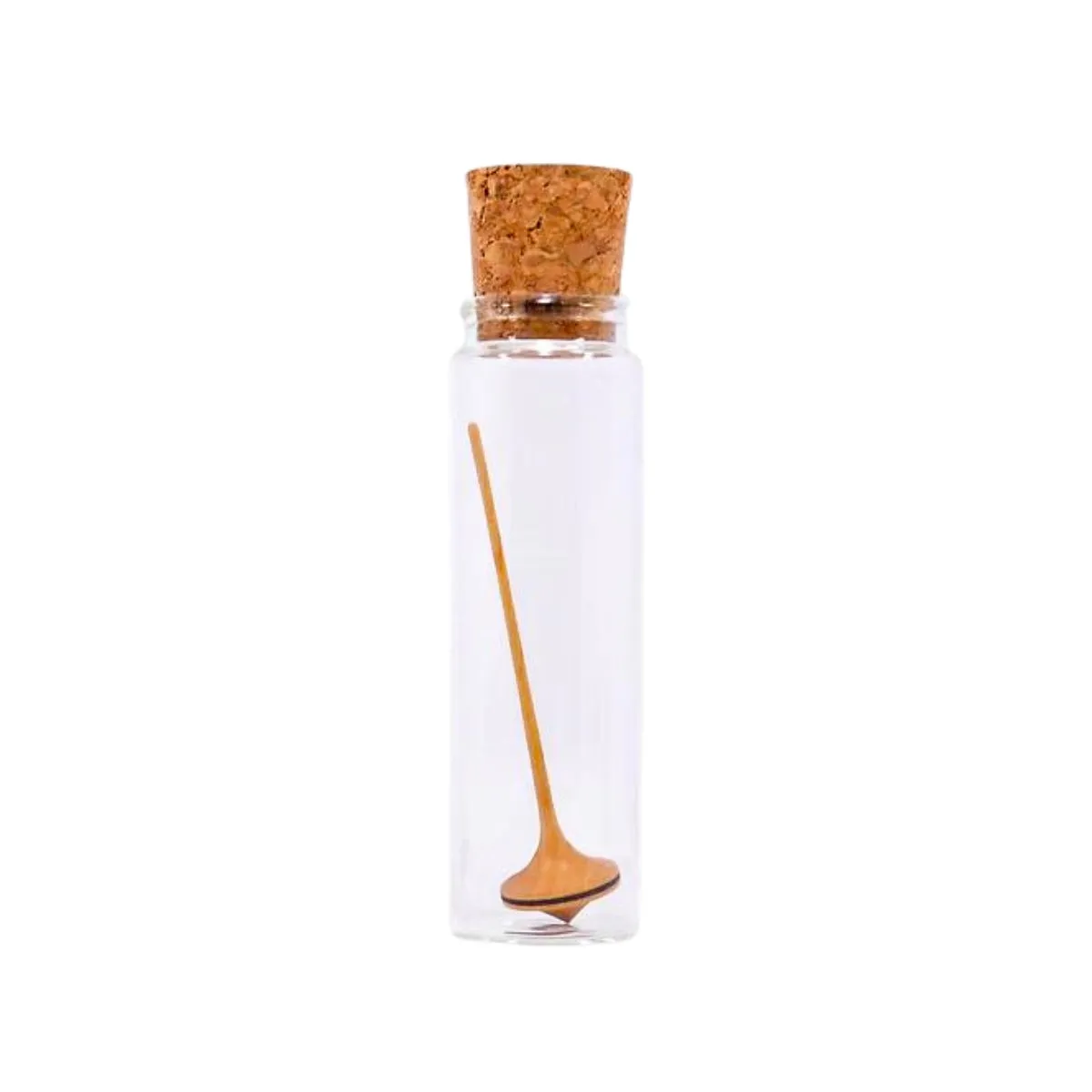 Mader Miniature Spinning Top in Glass Trumpo