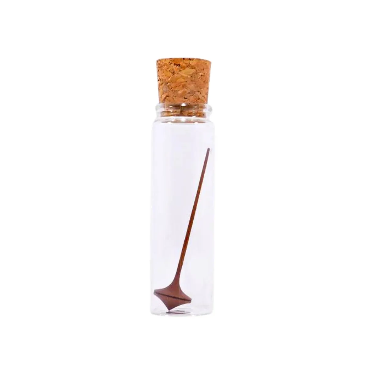Mader Miniature Spinning Top in Glass Trumpo