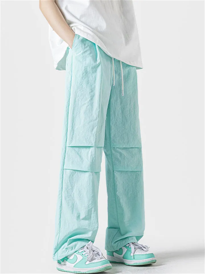 Male Lightweight Quick Dry Straight Leg Pants