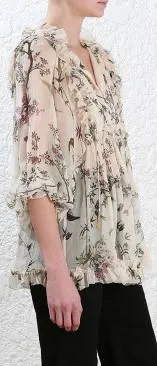 'Maples' Frill Top