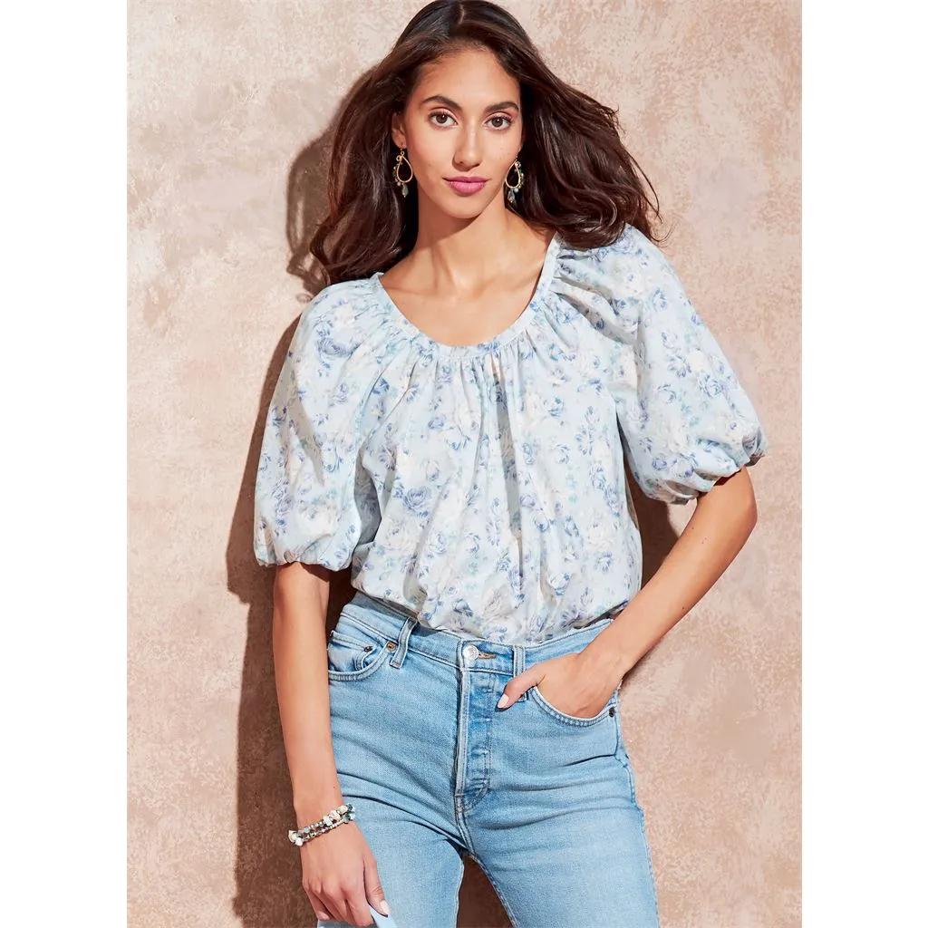 McCall's Pattern M8256 Misses' Tops