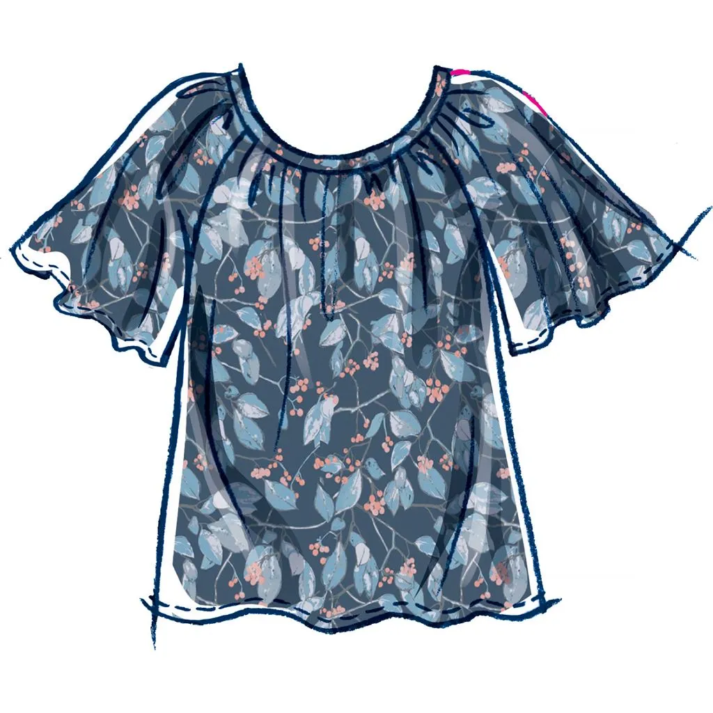 McCall's Pattern M8256 Misses' Tops