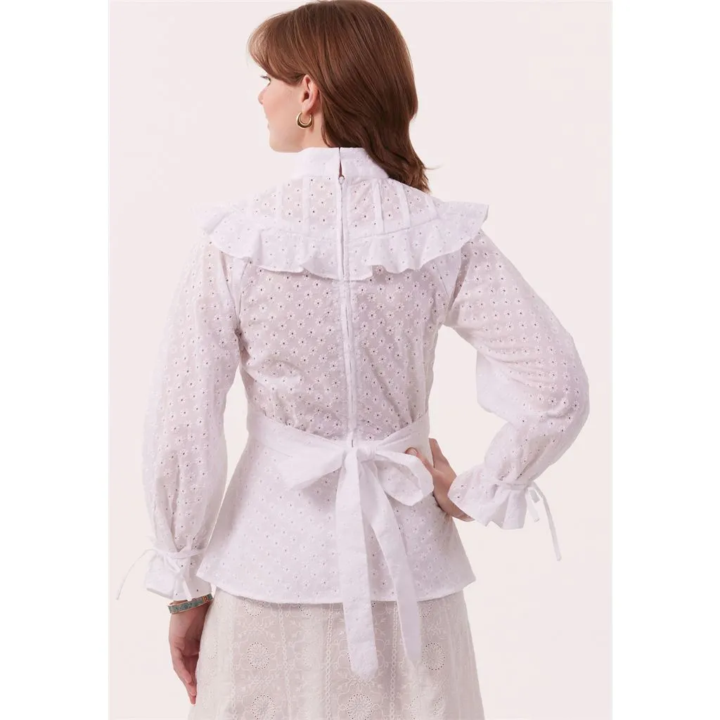 McCall's Pattern M8490 Misses' Tops, Skirt and Petticoat by Laura Ashley