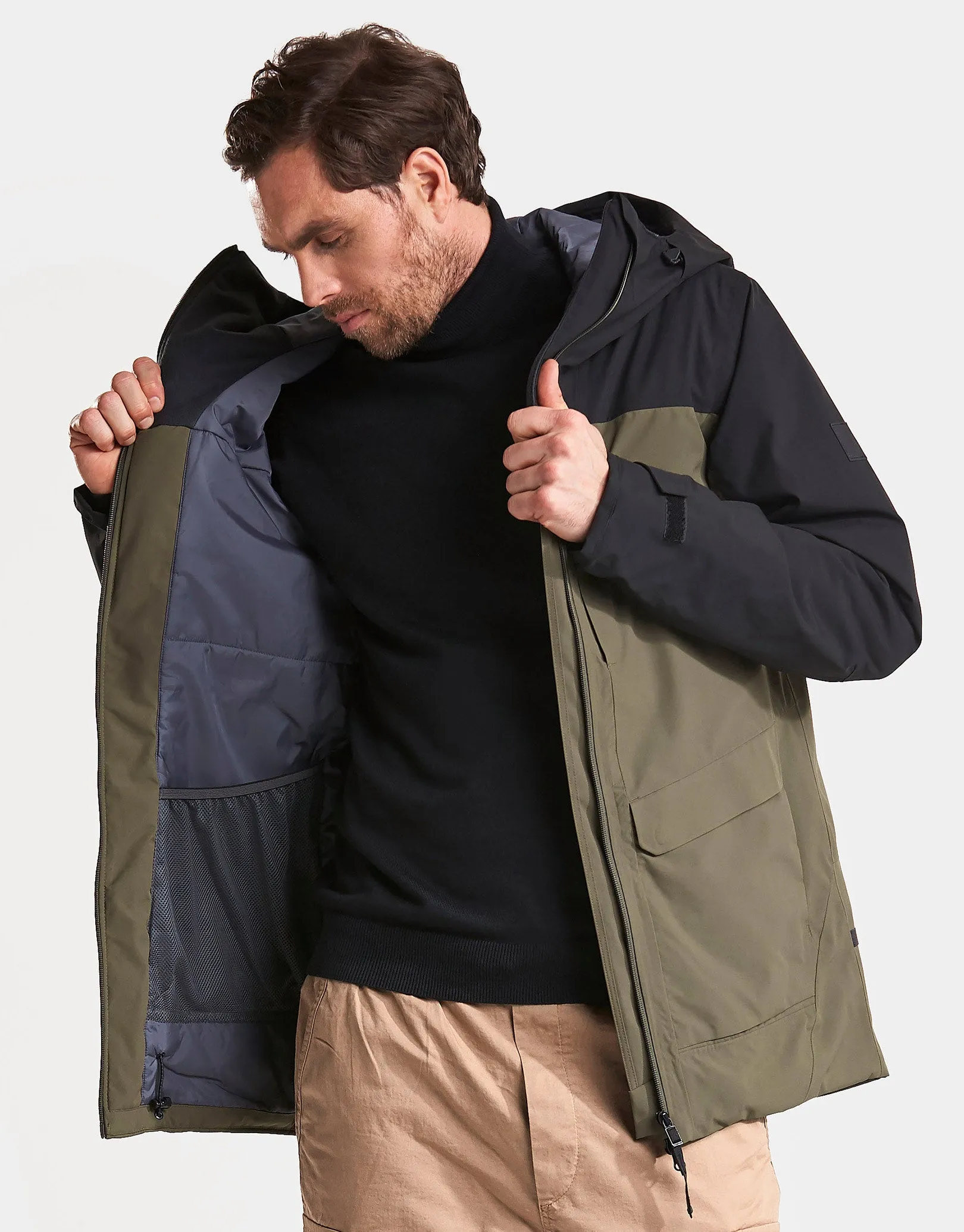 Mens Dale Jacket - Crocodile Green