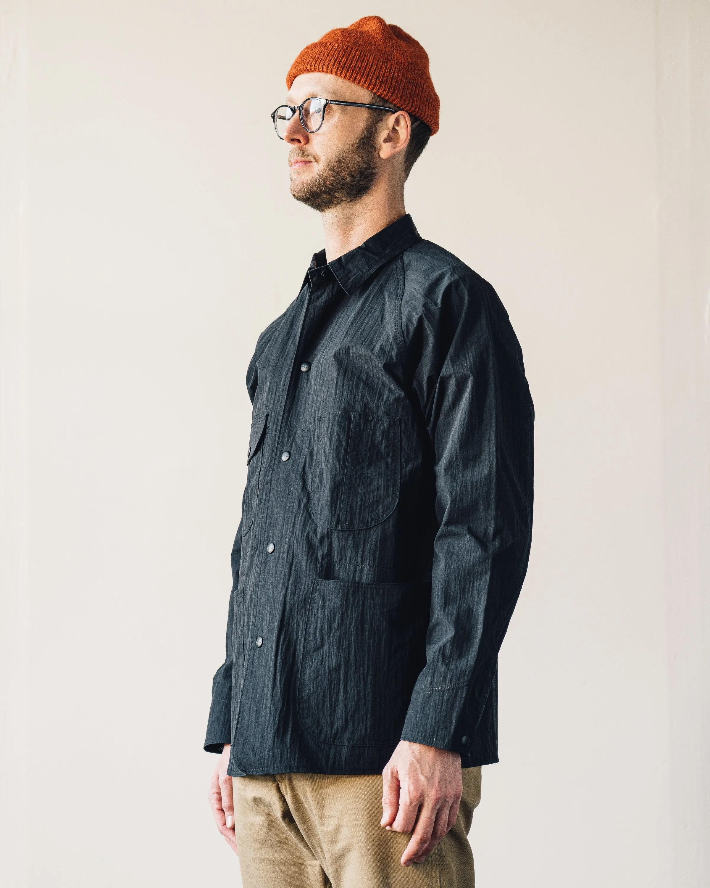 orSlow 50's Coverall, Black Ripstop
