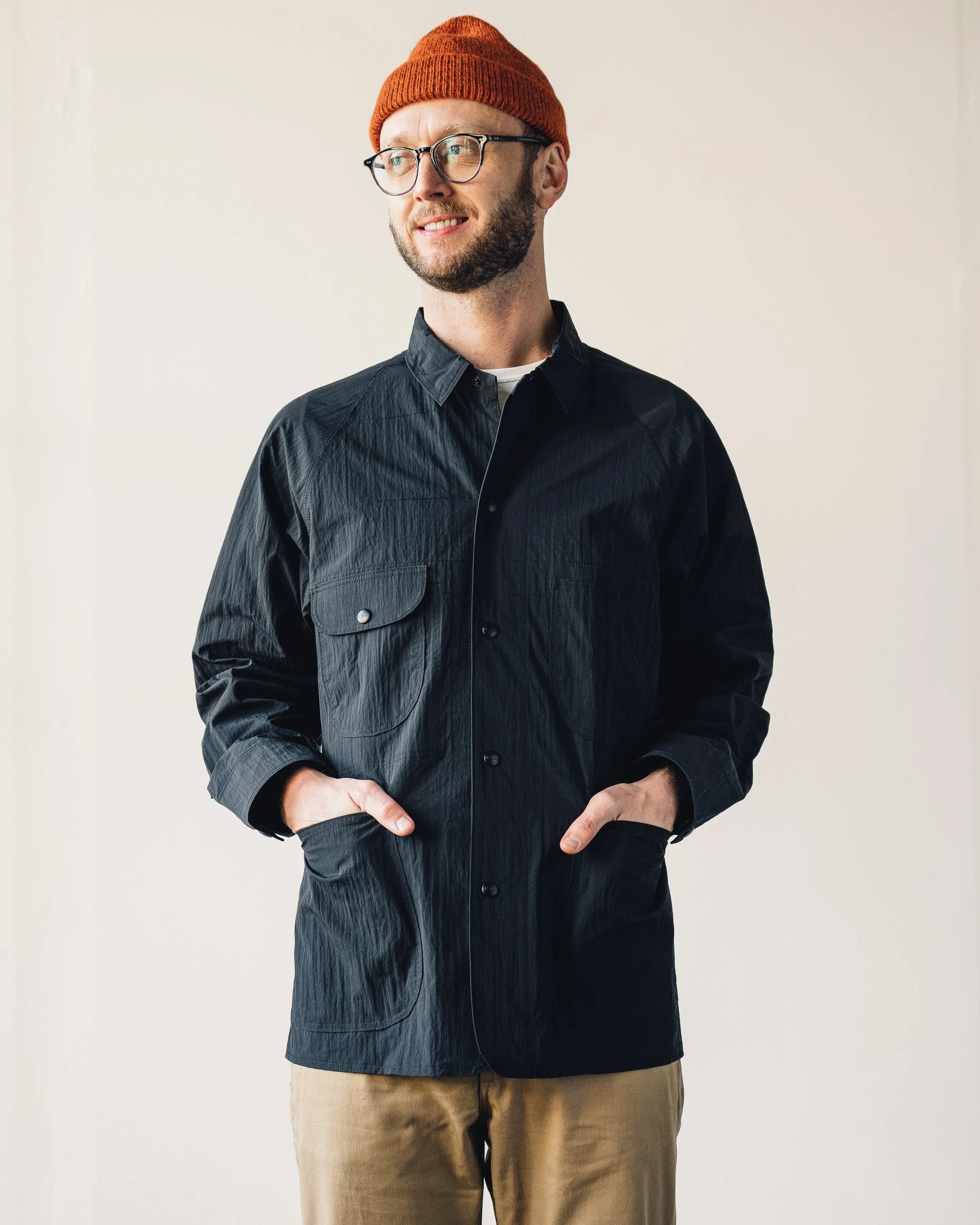 orSlow 50's Coverall, Black Ripstop