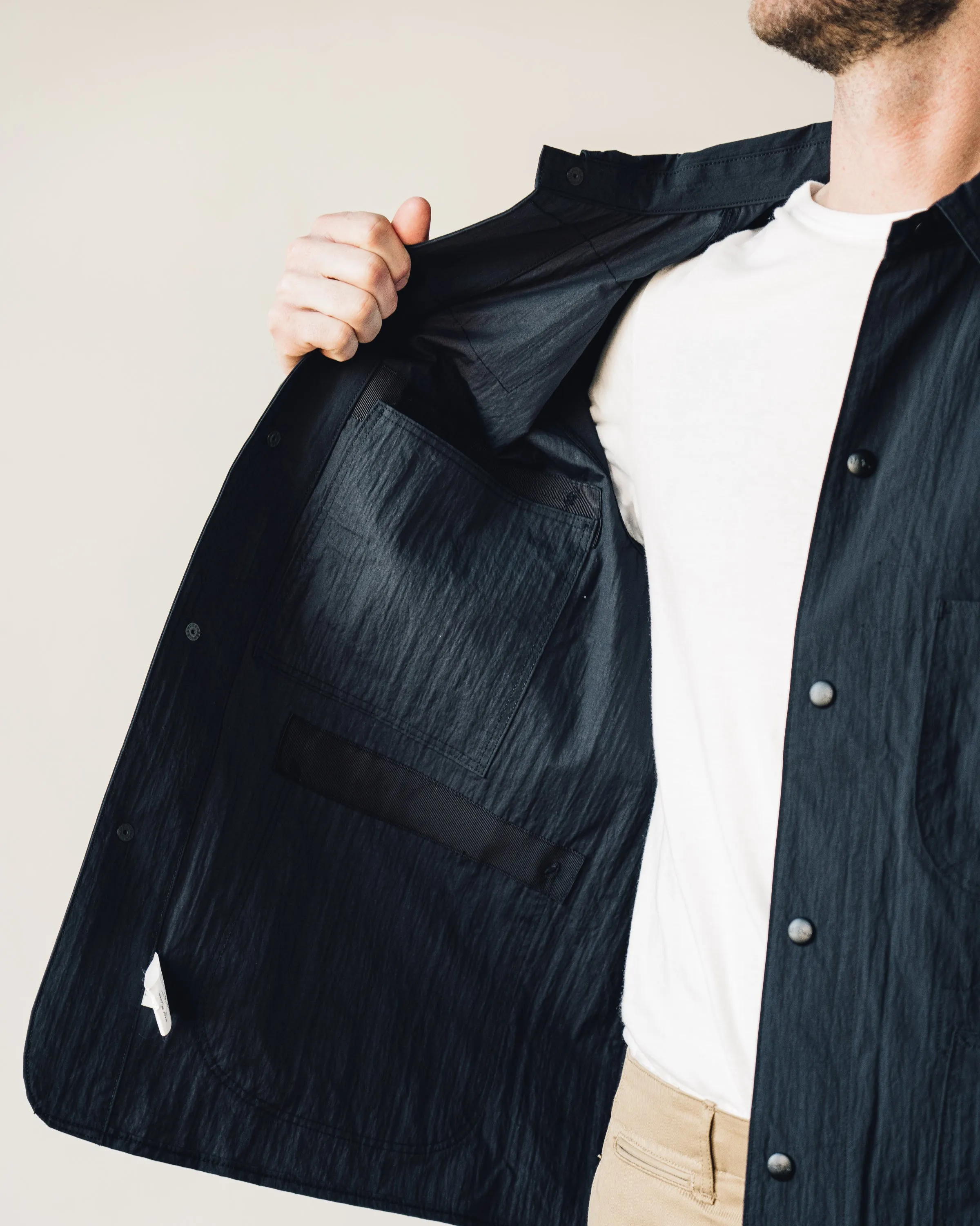 orSlow 50's Coverall, Black Ripstop