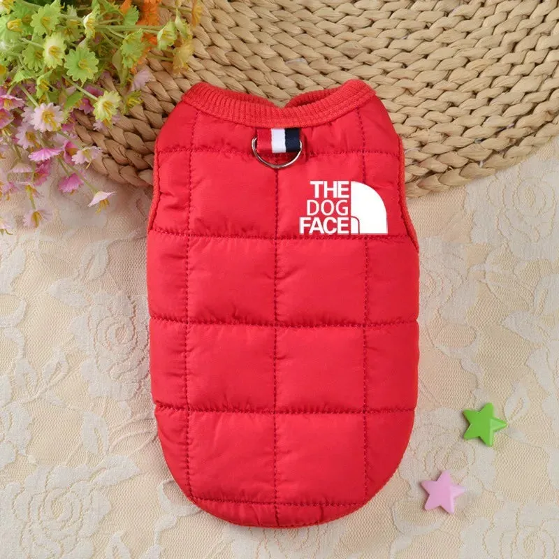 Pet Dogs Clothes Winter Cotton Dogs Vest Coats Plus Warm For Small Medium Dog Clothing Puppy French Bulldog Chihuahua Perro