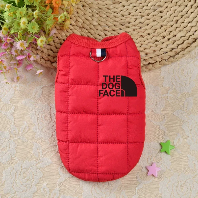 Pet Dogs Clothes Winter Cotton Dogs Vest Coats Plus Warm For Small Medium Dog Clothing Puppy French Bulldog Chihuahua Perro