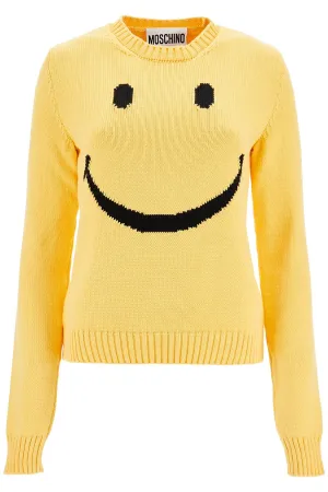 "smiley cotton blend t-shirt A0924 0507 YELLOW