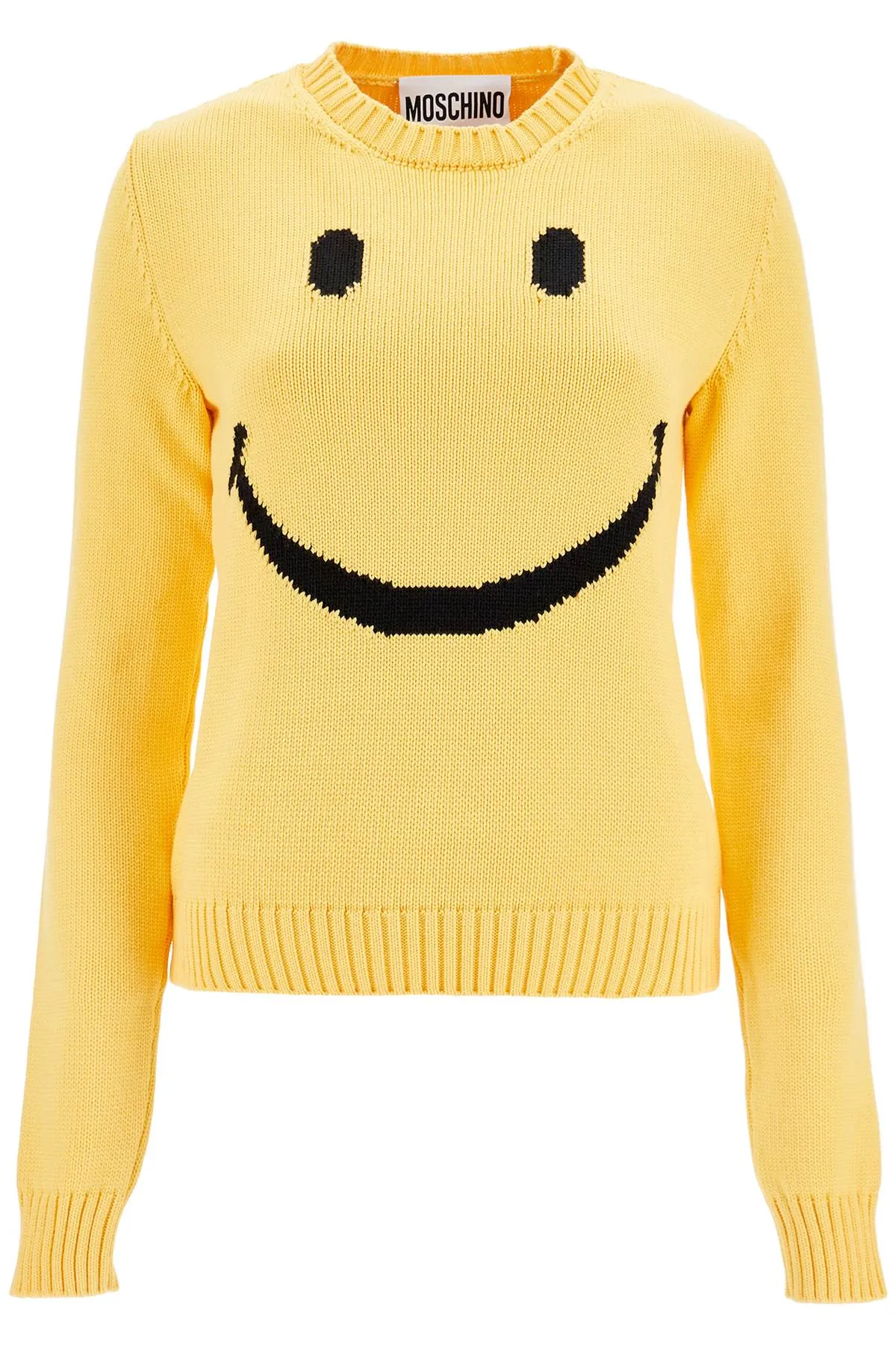 "smiley cotton blend t-shirt A0924 0507 YELLOW