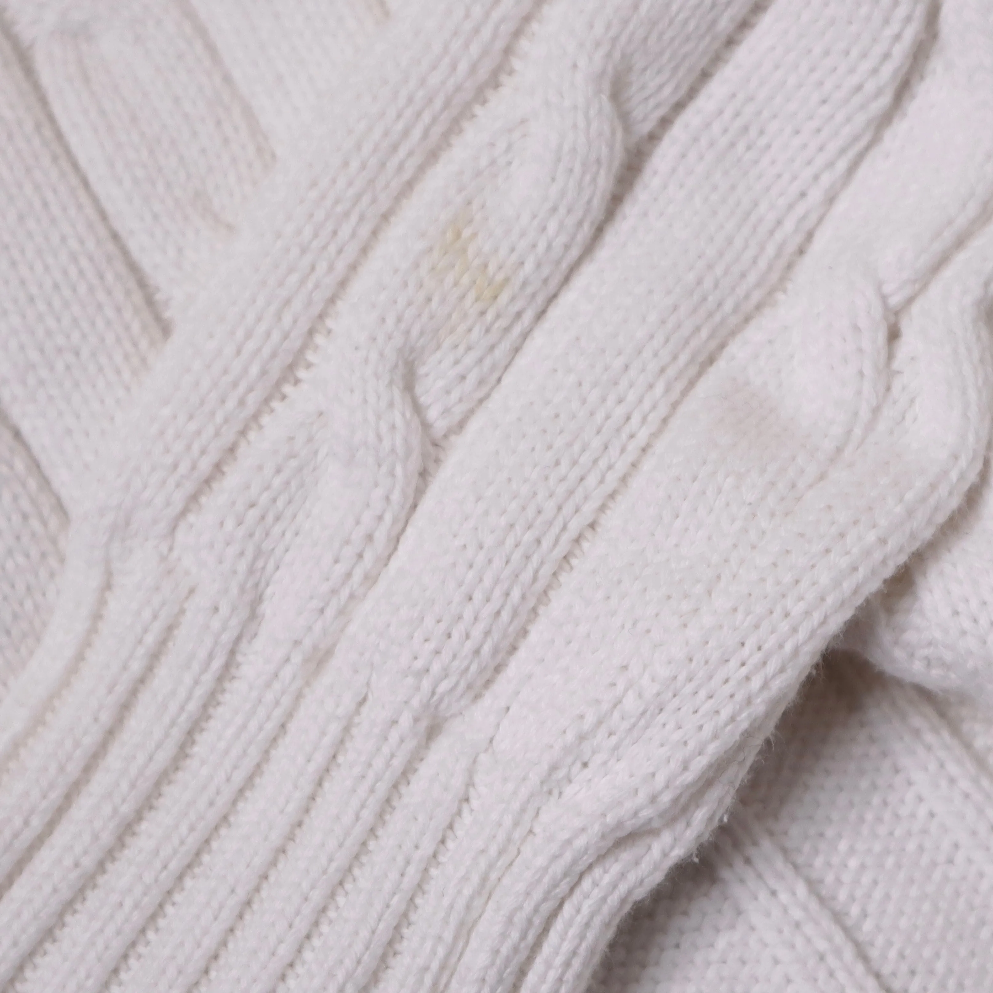 RALPH LAUREN Y2K White Sweater (XS)