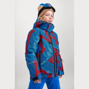 Reima Tirro Boys Ski Jacket, Bright Blue