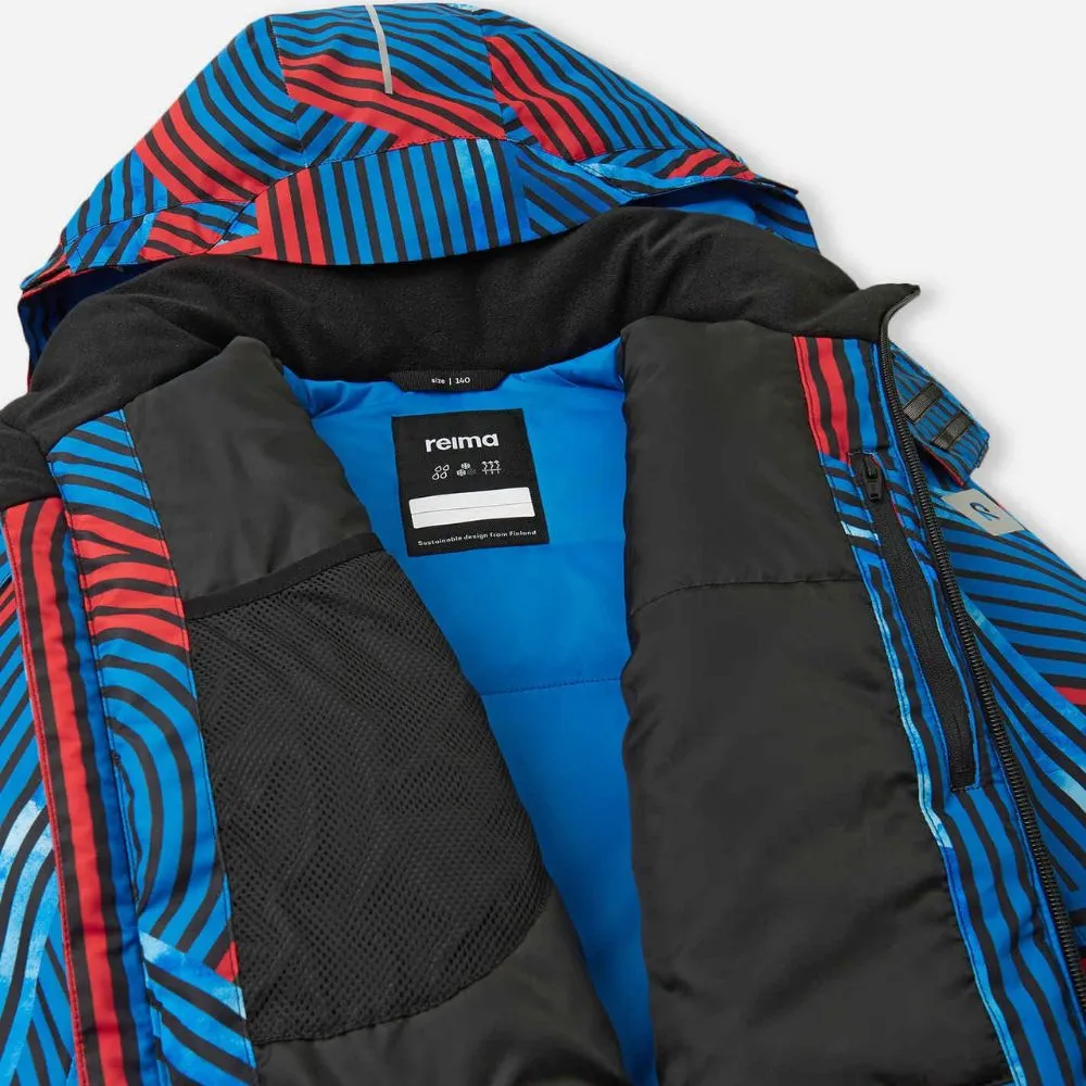 Reima Tirro Boys Ski Jacket, Bright Blue