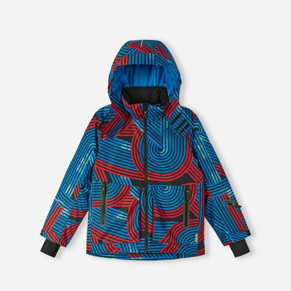 Reima Tirro Boys Ski Jacket, Bright Blue