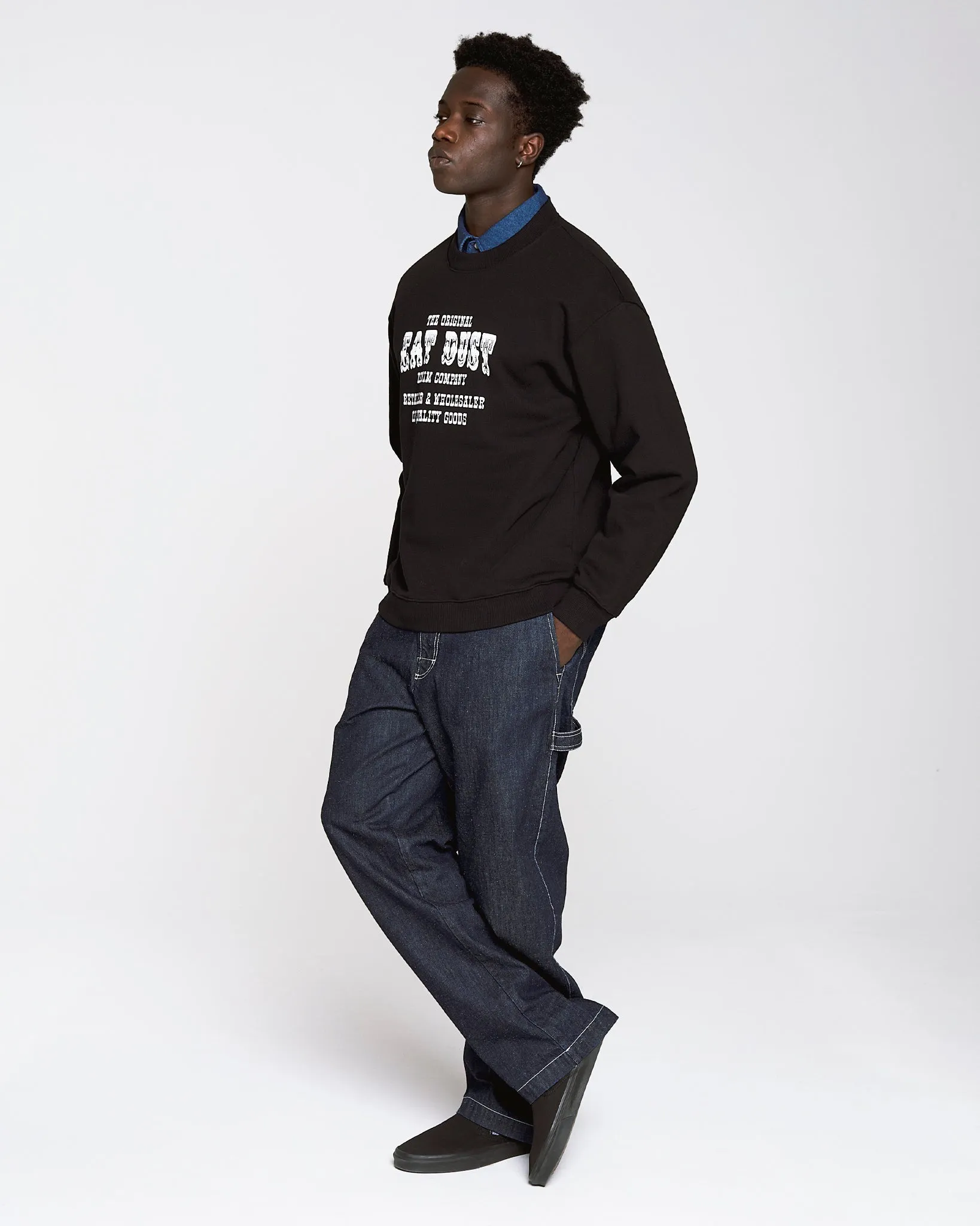Rush Sweater Basic Fleece Black