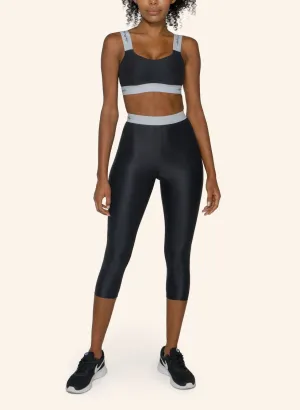 Saleina Cropped Leggings Lava Stone
