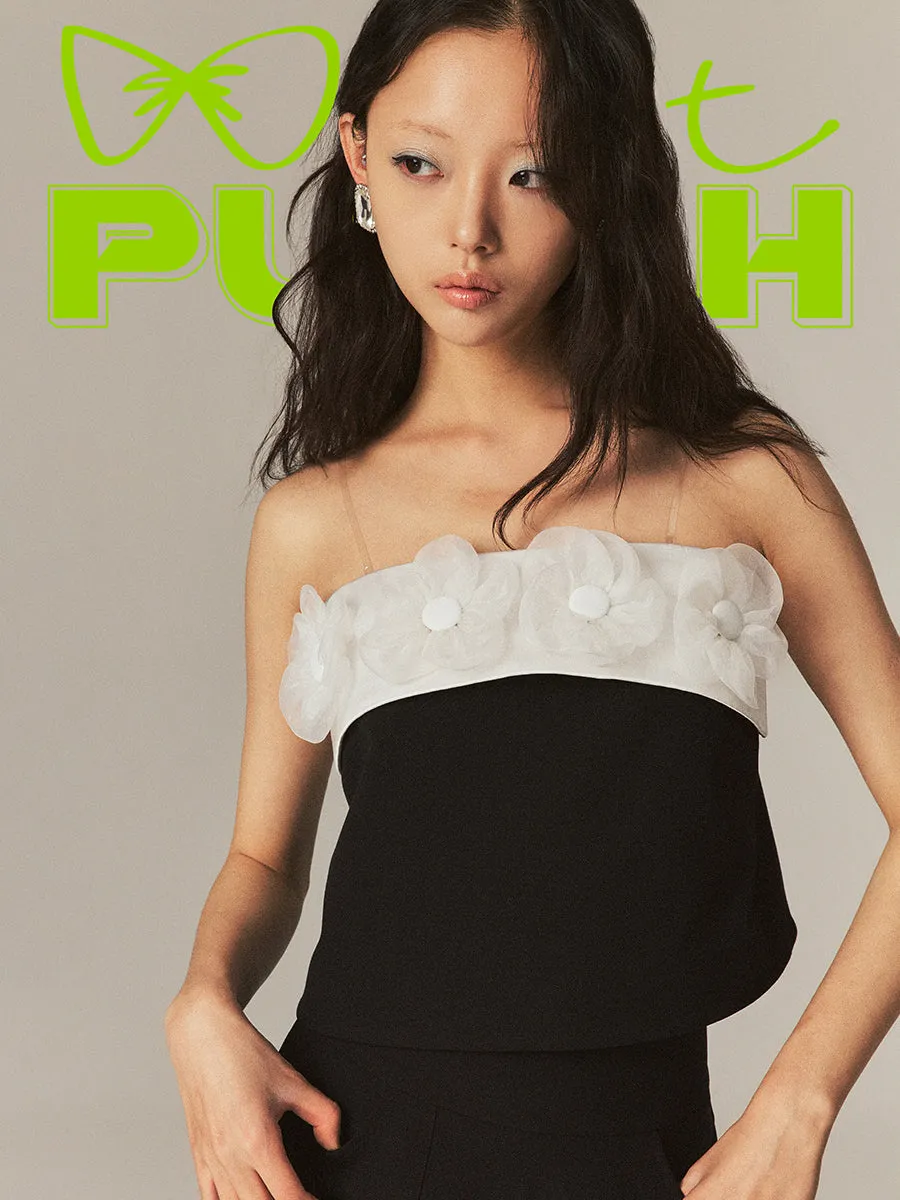 Short Flower Bi-Color Chic Inner Camisole